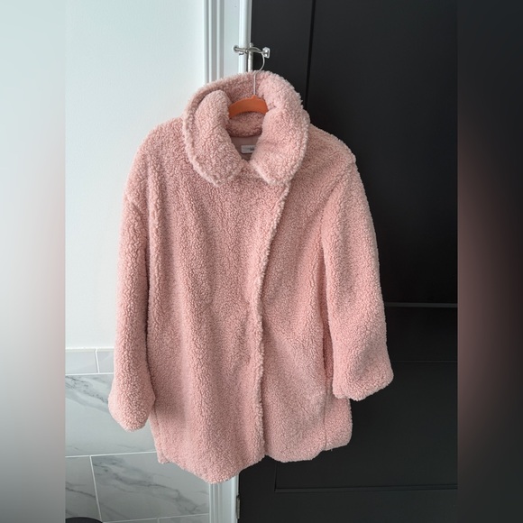 TALULAH Jackets & Blazers - TALULAH Blush Teddy Jacket